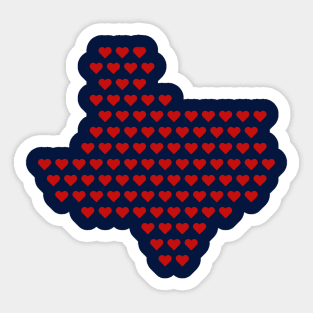 I love texas Sticker